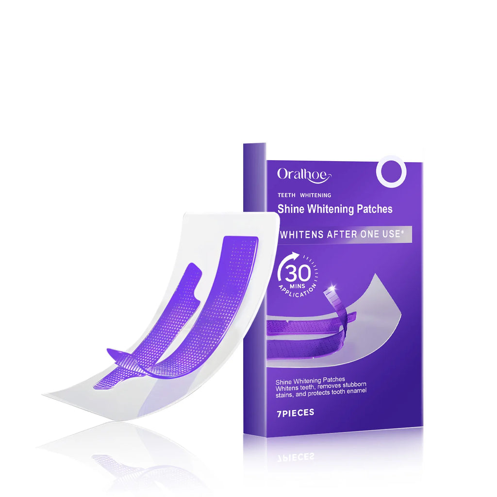 Oralhoe Teeth Whitening Strips – Stain Removal Gel Patches Teeth Whitening Strips Oasis Select 7pieces boxed