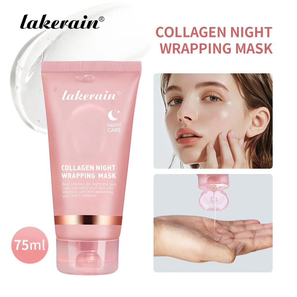 Lakerain Collagen Peel-Off Night Mask – Hydration & Firming