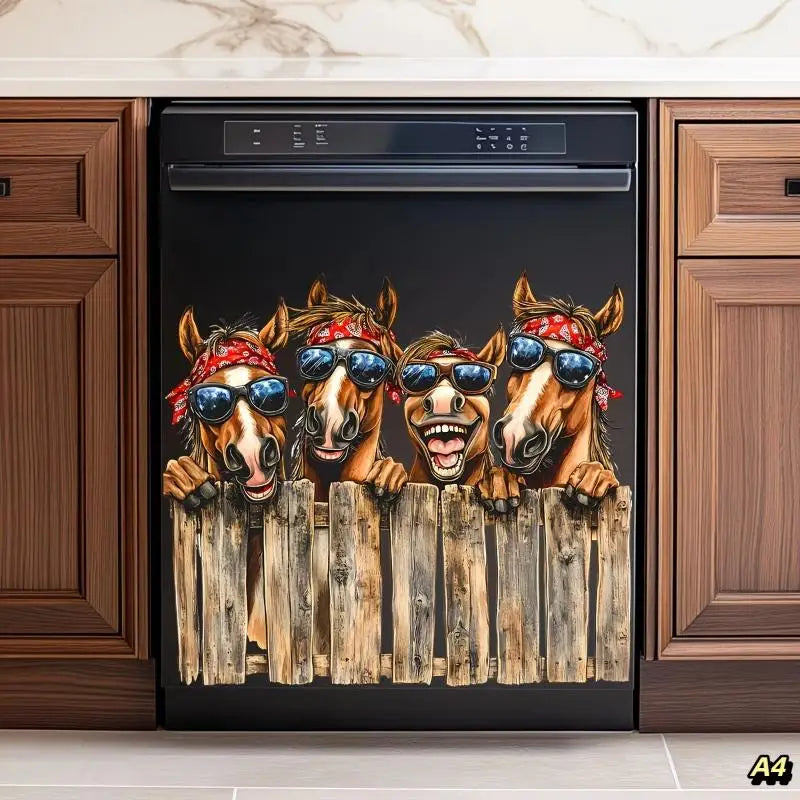 Chef Kitchen Stickers – Fun Removable PVC Appliance Decals