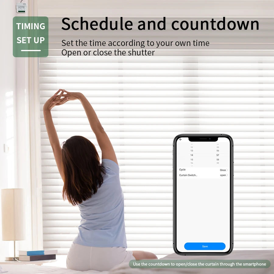 Tuya WiFi Smart Curtain Switch Roller Blinds Shutter Motor Remote Controllers Smart Life Voice APP Control For Alexa Google Home Oasis Select