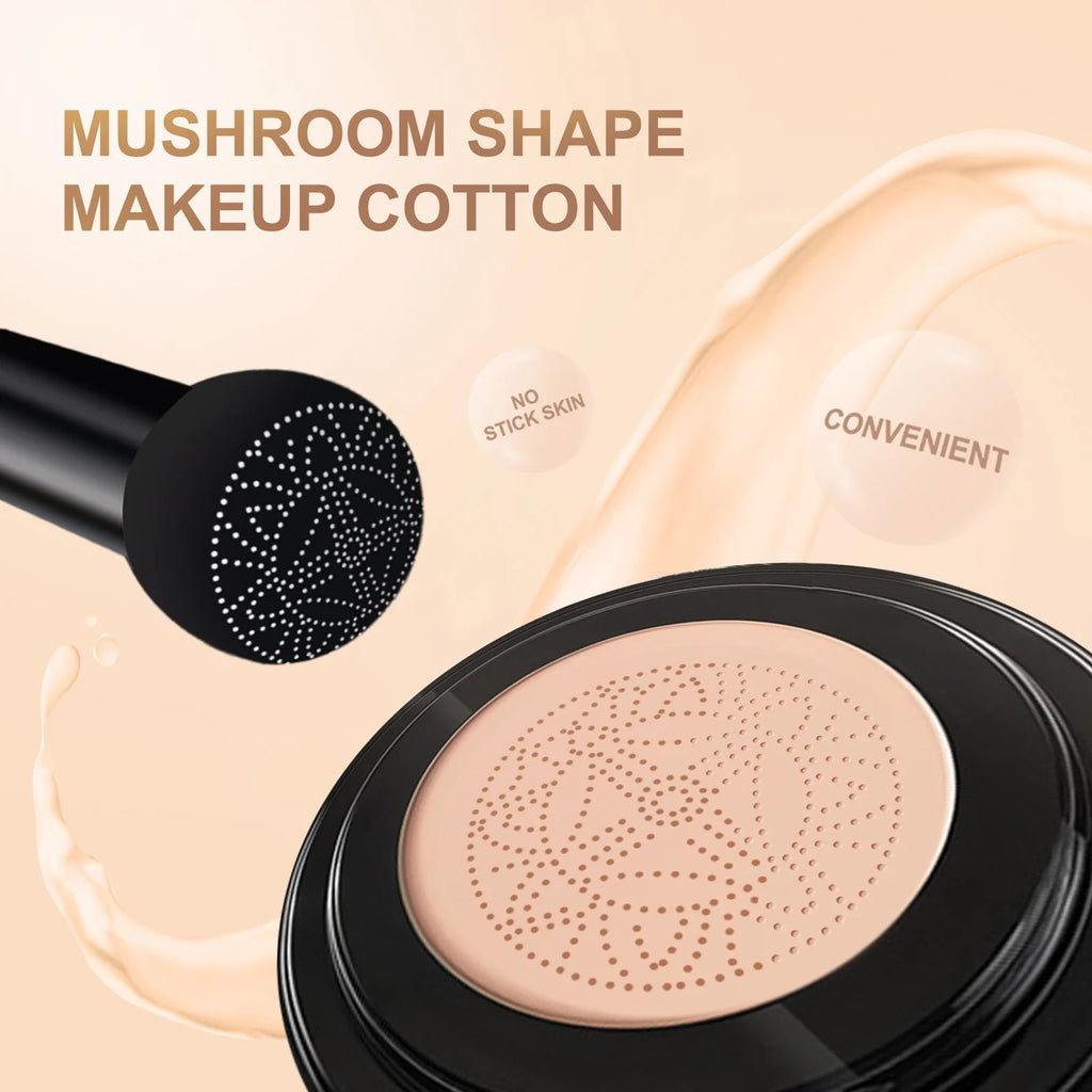 EELHOE Mushroom Head Air Cushion BB Cream – Full Coverage Base Air Cushion Foundation Oasis Select