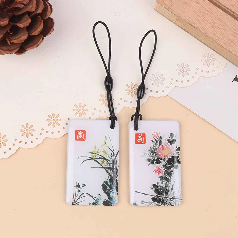 10Pcs 13.56Mhz IC Card TTlock BLE Electronic Smart Door Lock Card Digital Smart Fingerprint Locks Unlock Small RFID Card Oasis Select
