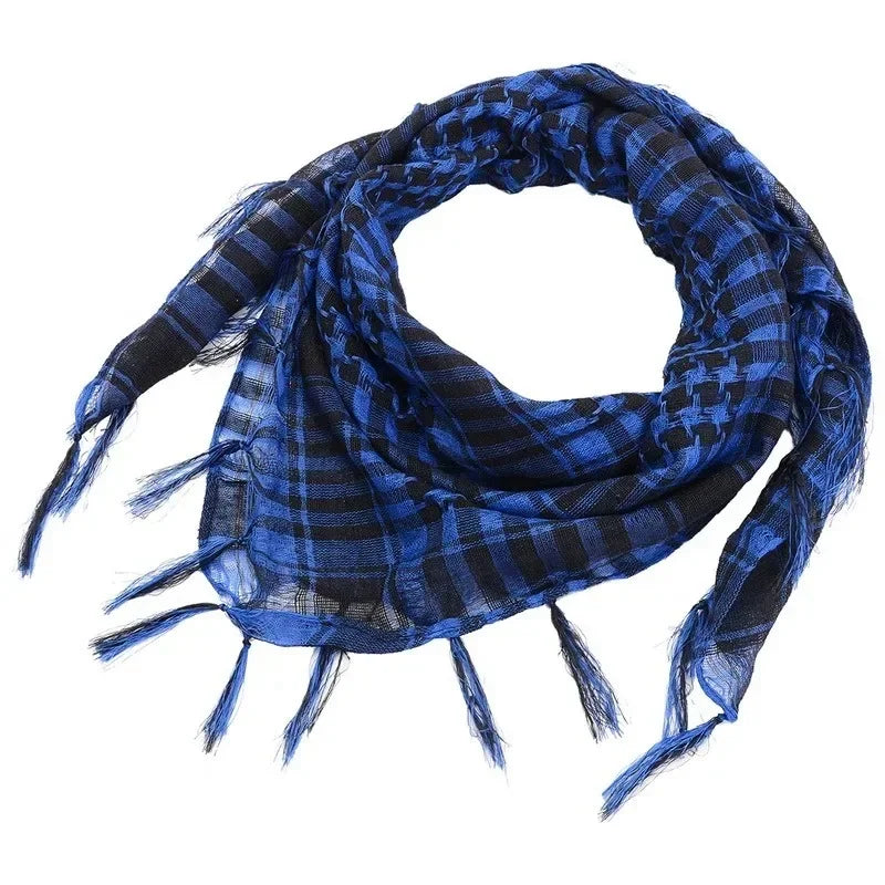 Keffiyeh Tactical Desert Scarf Wrap Shemagh Head Neck Arab Scarf Keffiyeh Scarf Wrap for Men And Women Oasis Select type-4 4pcs