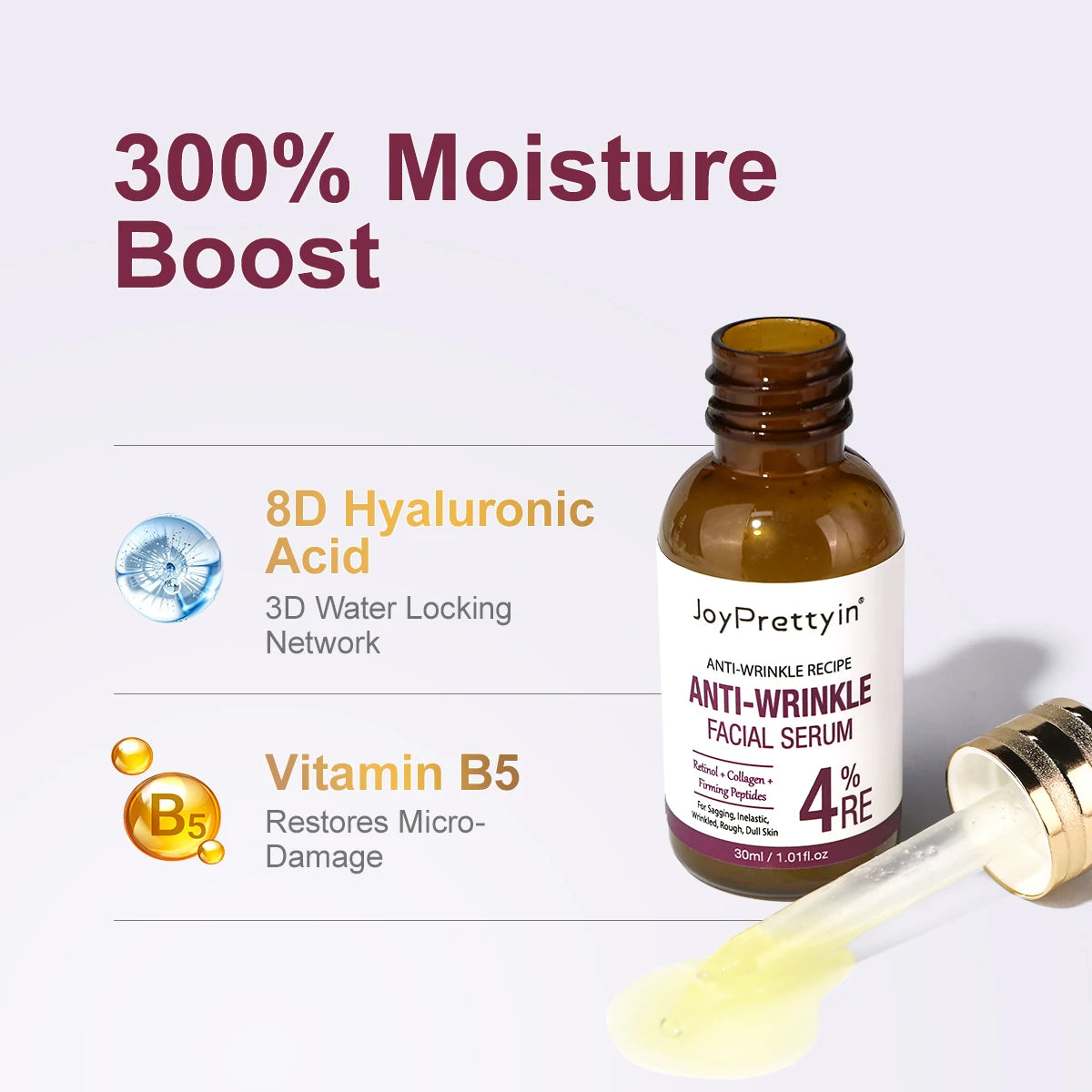 Anti Wrinkle Face Skincare Set Retinol Serum & Sakura Cream Fine Line Remover Anti Aging Nourishing Facial Resurfacing Skin Care Oasis Select