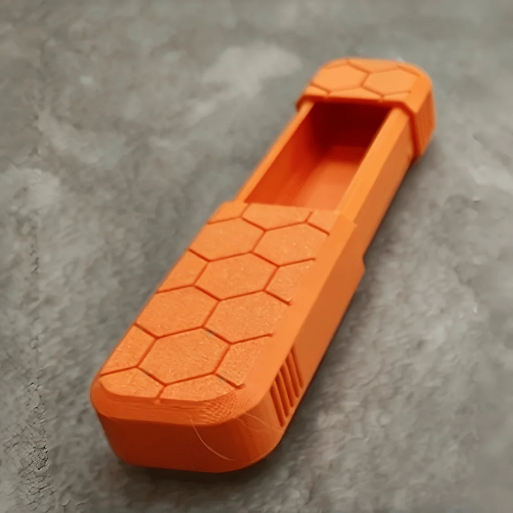 Pocket Friendly Slide Open Storage Cases Texture Portable Pill Container for Outdoor Travel Daily Carry for Earplug Pill Gadgets Oasis Select