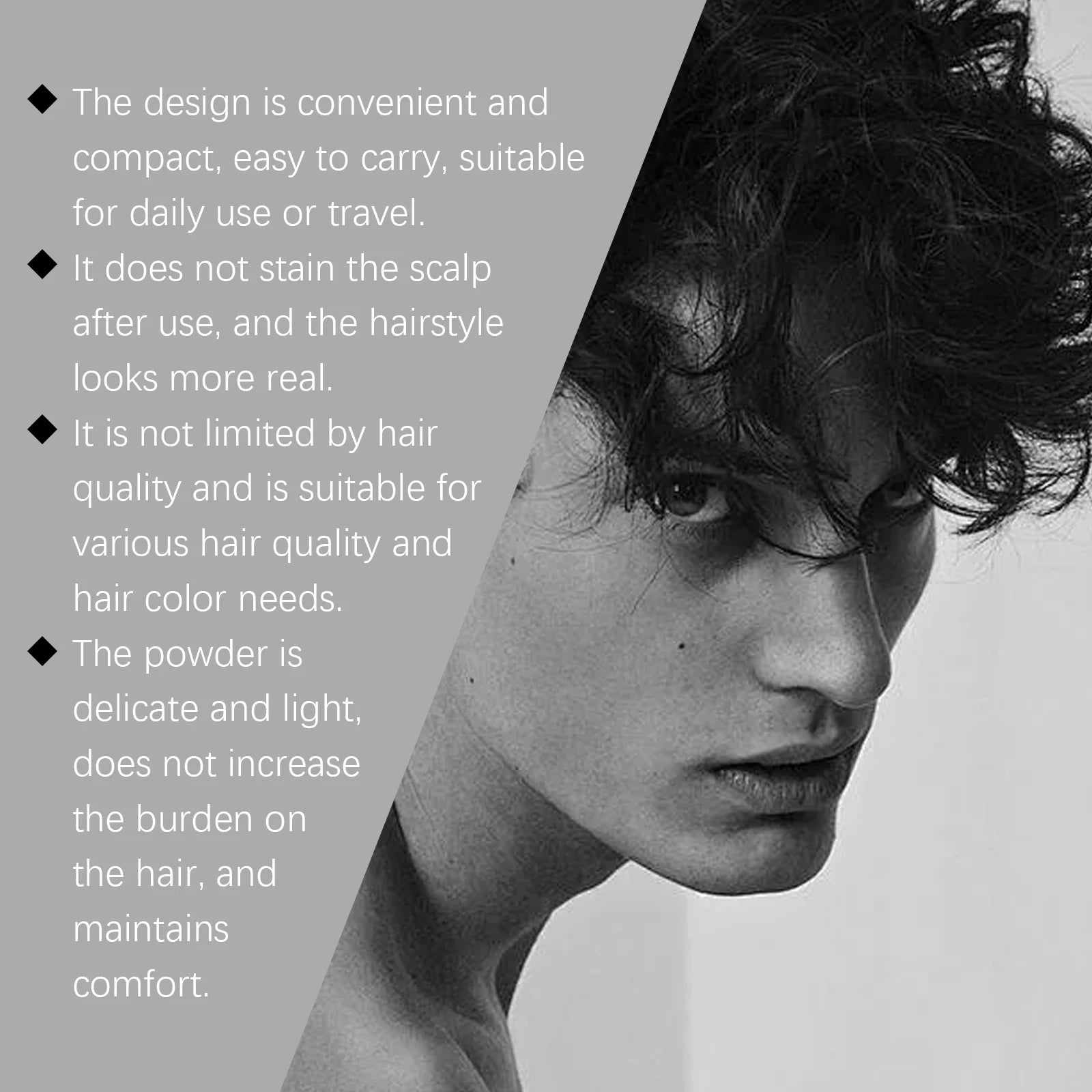 Vitamin E Hair Building Fibers Powder Long Lasting Improve Bald Hairline Thinning Treatment Instant Regrowth Hair Growth Powders Oasis Select