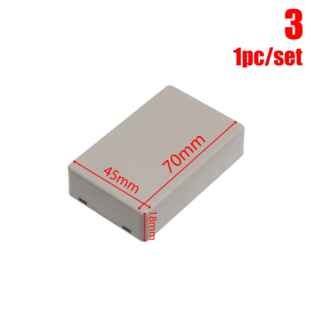 22Sizes High Quality Instrument Case Enclosure Boxes ABS Plastic Waterproof Cover Project Electronic Project Box Oasis Select Style 1-3