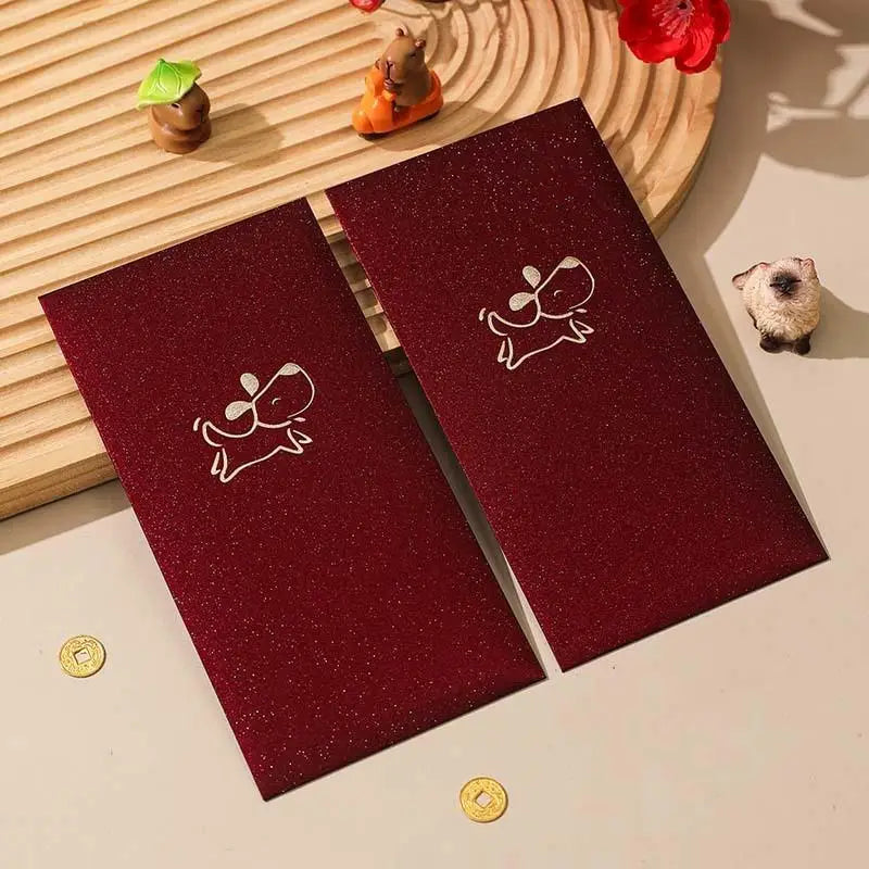 6Pcs Happy Birthday Red Envelope Hot Stamping Creative Red Pocket Red Pocket For Lucky Money Birthday Wedding Red Gift Envelopes Oasis Select A3