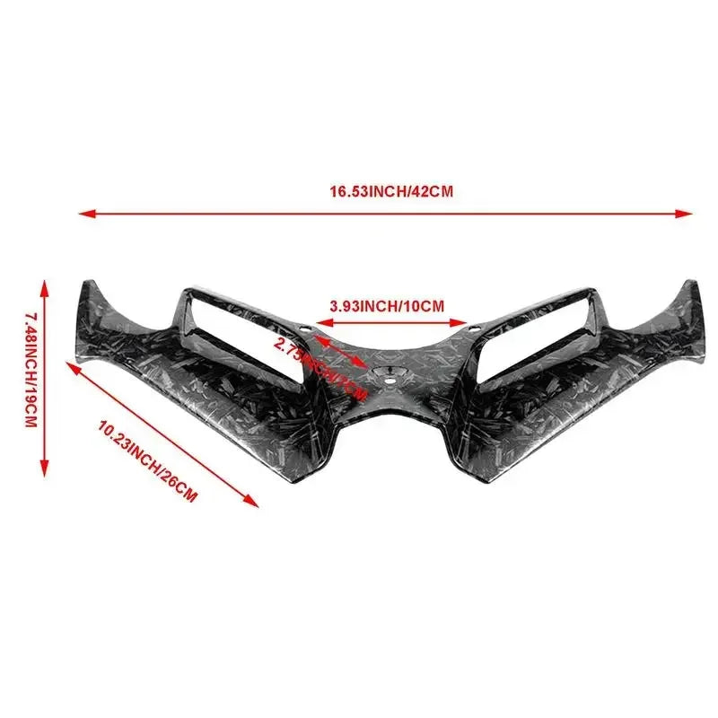 Motorcycle Winglet Aerodynamic Wing Kit Spoiler Motor Accessories For KawasakiNinja 300 Ninja250 NINJA300/250 EX300 2013-2017 Oasis Select a