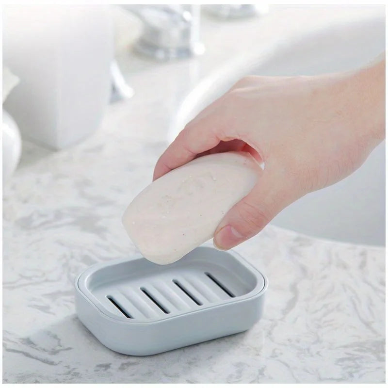 1pc Double-Layered Creative Soap Box - Portable, Travel-Friendly, Waterproof, and Compact Container for Outdoor Adventures - Jap Oasis Select