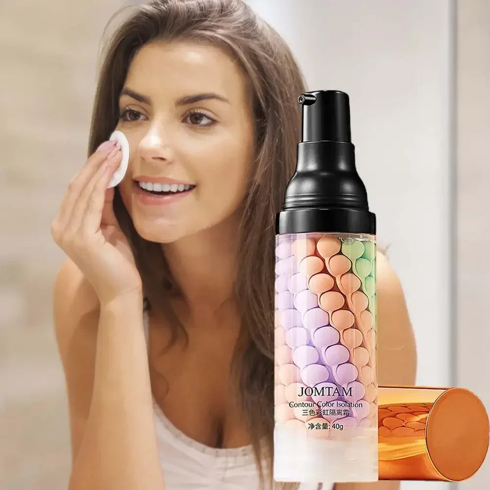 Three-color Repair And Isolation Cream Protective Primer Before Makeup Moisturizing Isolation Milk 40g Oasis Select