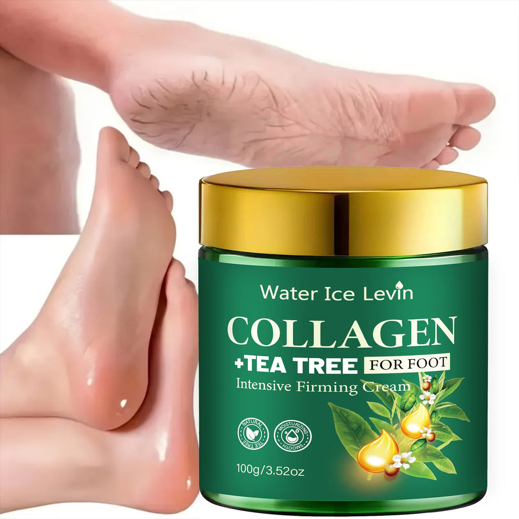 Intensive Foot Cream – Collagen & Tea Tree Moisturizing Firming Foot Cream Oasis Select