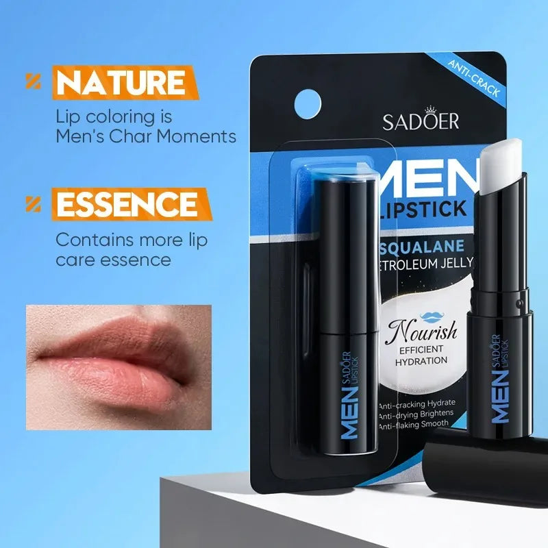 Sadoer Men's Moisturizing Lip Balm – Hydrating & Nourishing Men's Lip Balm Oasis Select
