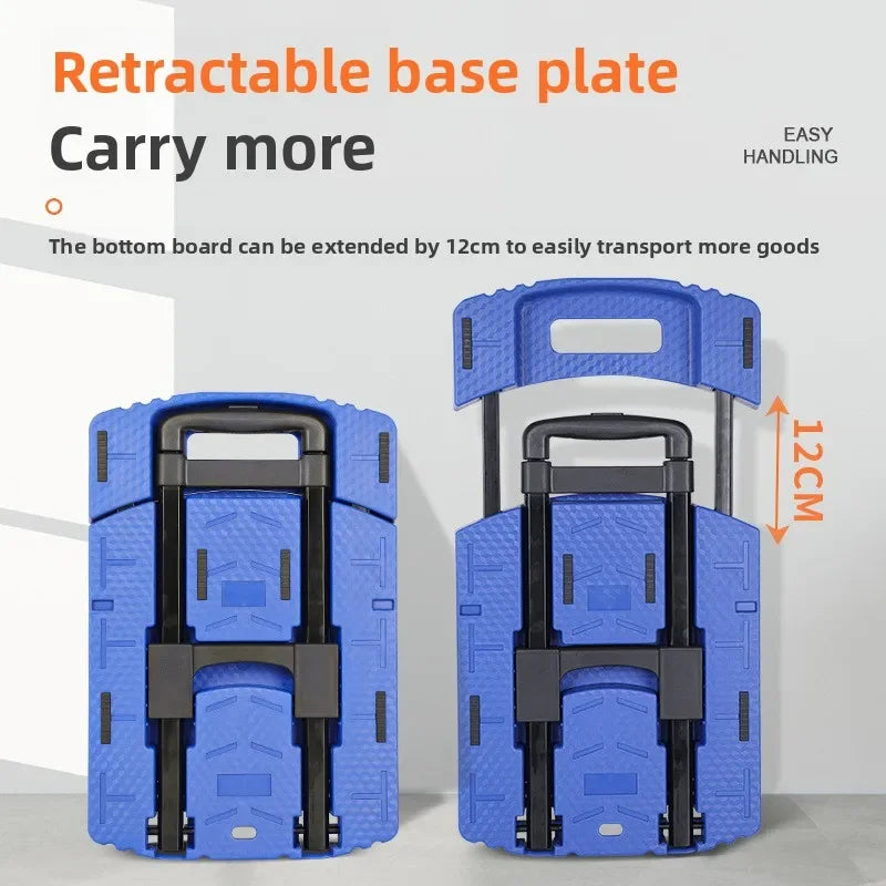 Multi-functional Folding trolley hand-pulled cart flatbed truck portable cargo handling Oasis Select