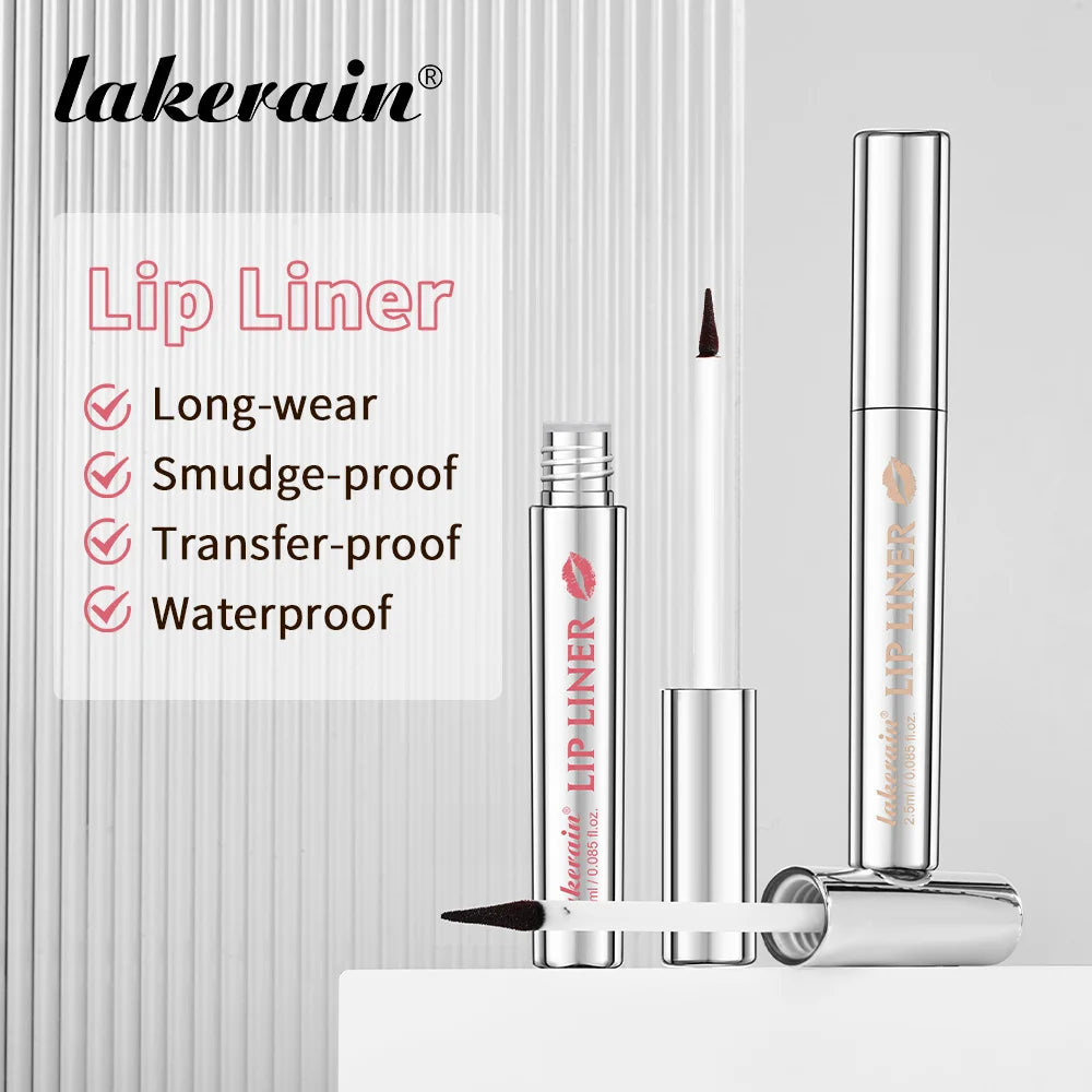Transfer-proof Peel Off Lip Liner Waterproof Smudge-proof Long-Lasting Matte Velvet Lip Liner Ink Tattoo Makeup Lip Liners Oasis Select