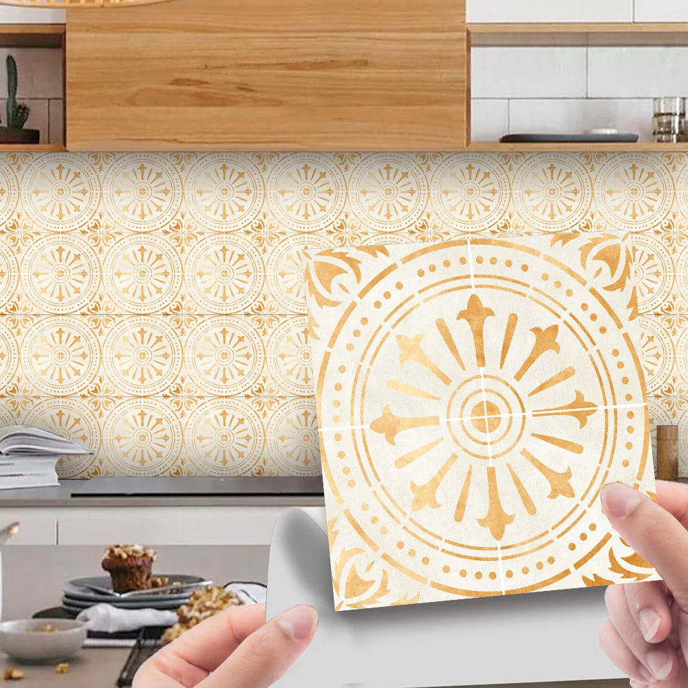 Mosaic tile paste self-adhesive DIY removable decorative pvc wall paste wall decoration Oasis Select MSC171 20cm x 20cm-10pcs