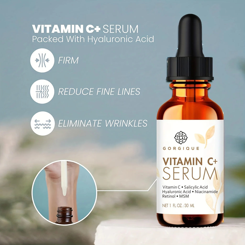 Vitamin C Serum Plus – Retinol, Hyaluronic Acid & Niacinamide Face Serum Oasis Select