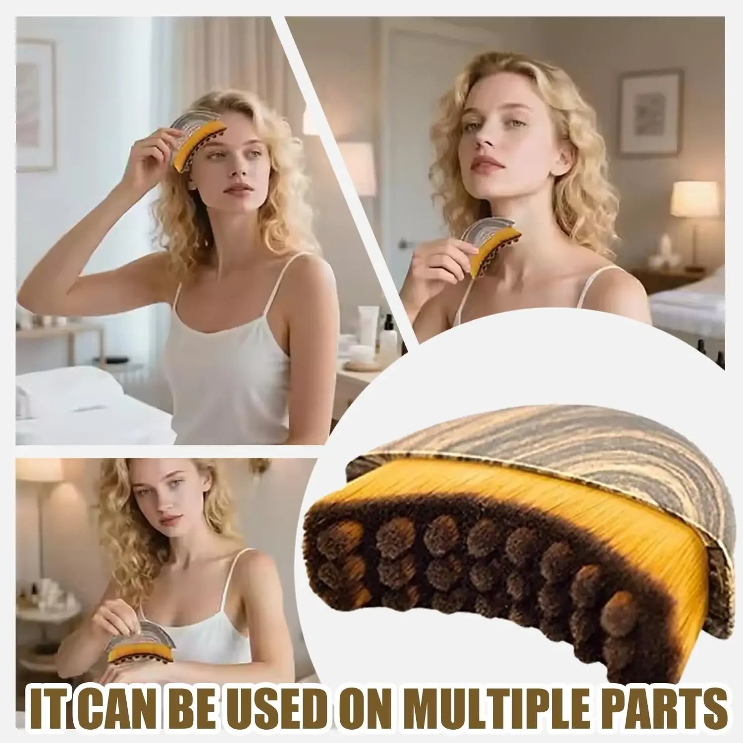 Lymphatic Contour Face Brush,Chin &Jawline Sculpting,Drainage Massager for Face,Ergonomically Designed to Fit The Skin Precisely Oasis Select