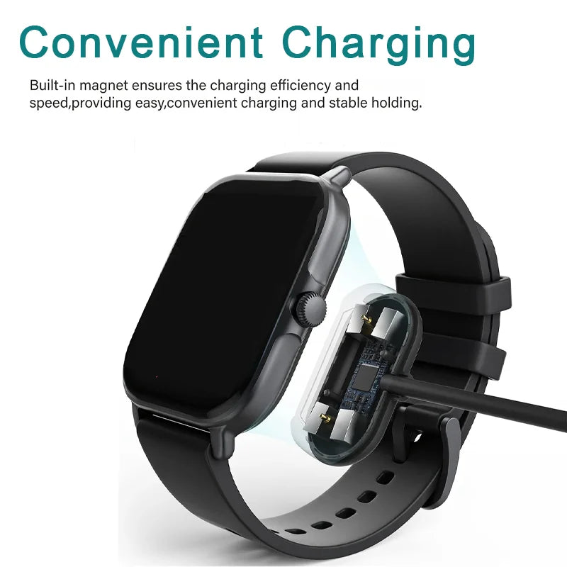 Magnetic Charger Cable for Amazfit Bip 3, GTS 2/4 Mini, GTR 2 Smartwatch Charger Cable Oasis Select