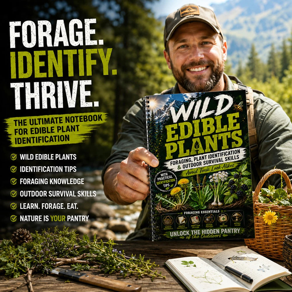 Foraging Plant Identification Guide – Wild Food & Mushroom Book