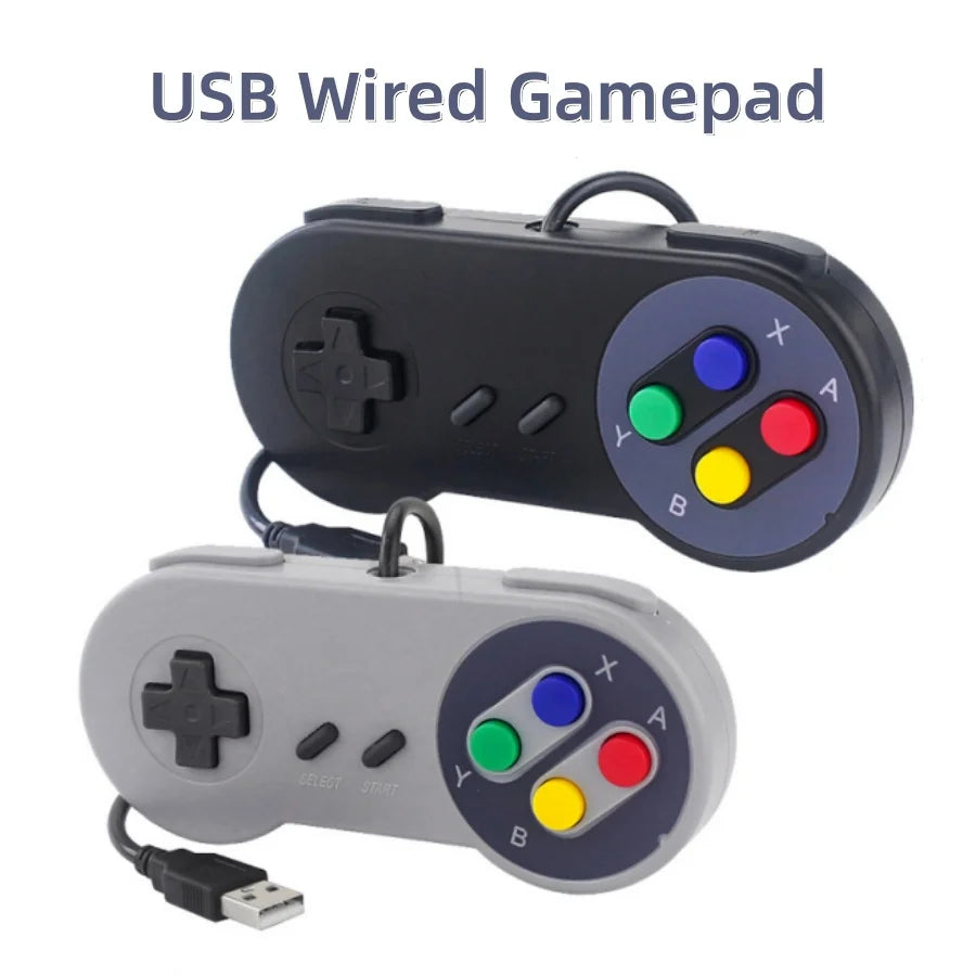 USB Wired Retro Gamepad for PC, NESPi & Raspberry Pi Retro USB Gamepad Oasis Select