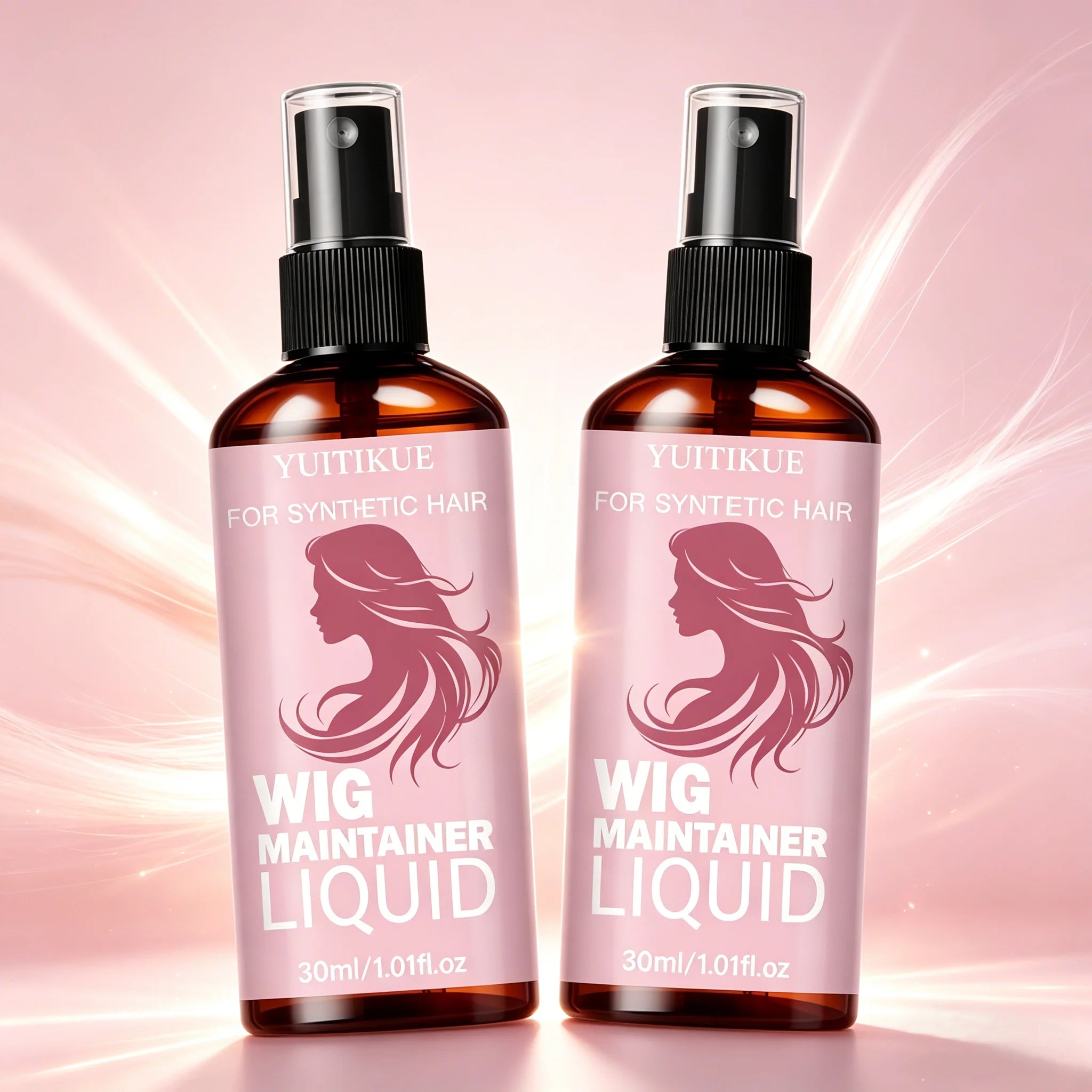 YUITIKUE Wig Detangler Spray – Smooth Synthetic Hair All Day