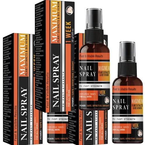 Nail Repair Spray – Bee Venom, Collagen & Hyaluronic Acid Nail Repair Spray Oasis Select Orange 30ml