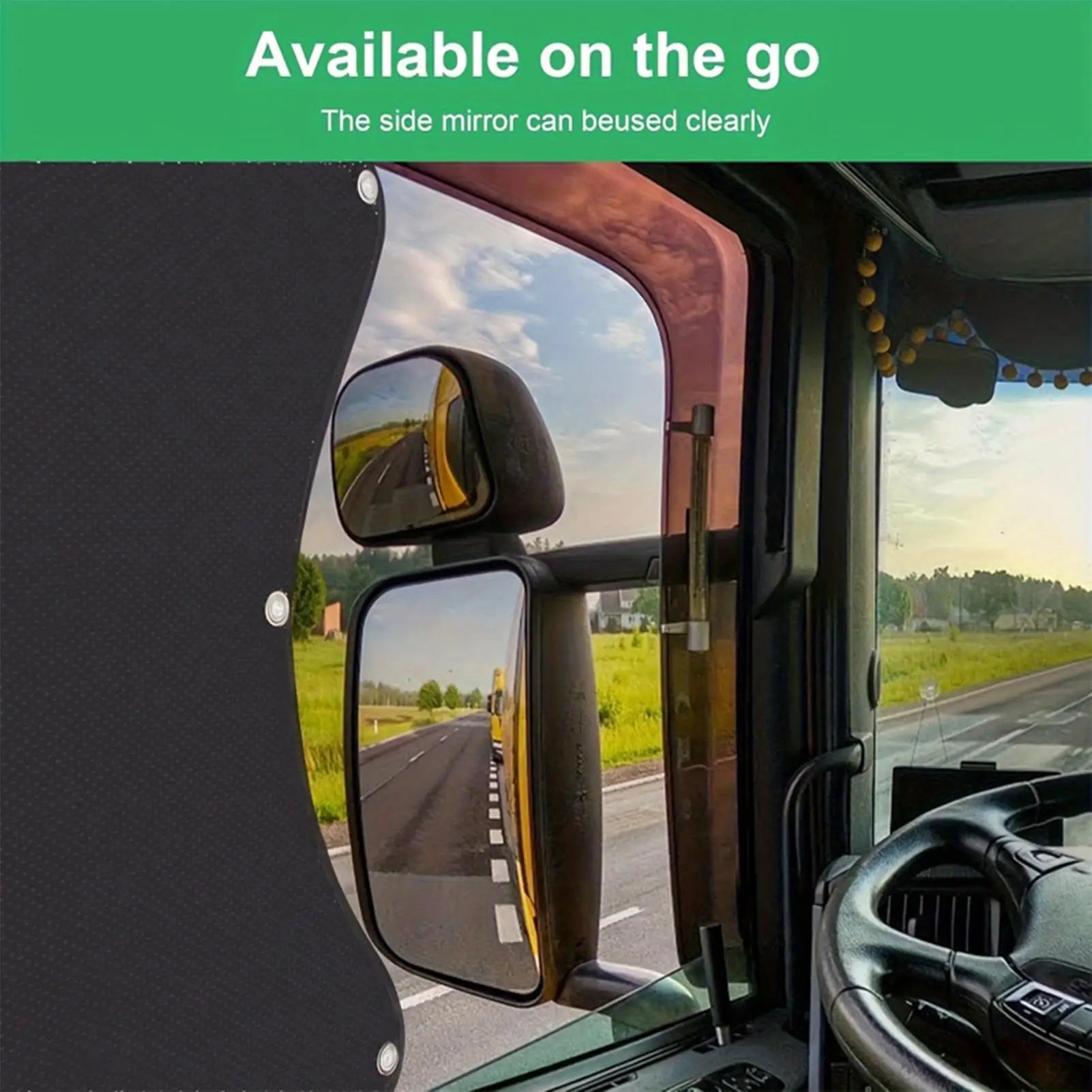 Car Sunshade Sun Protection Heat Insulation Sunshade Vehicle Sun Visor Car Side Window Sunshade Semi-Truck Side Window Sunshade Oasis Select