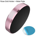 Magnetic Car Phone Holder Stand In Car for IPhone 14 13 12 11 XR Pro Huawei Magnet Mount Cell Mobile Wall Nightstand Support GPS Oasis Select Rose Gold