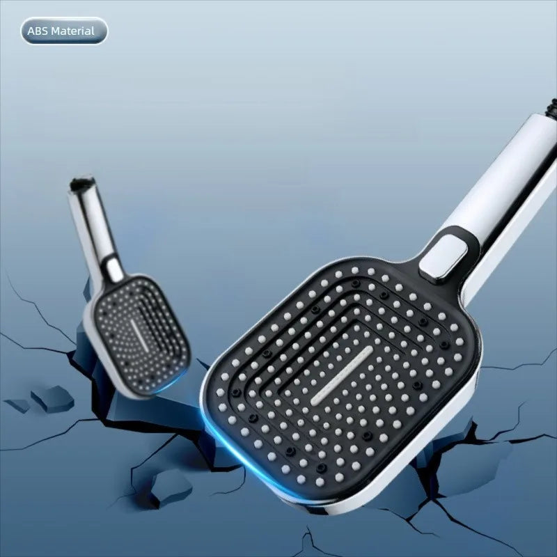 3 Mode Adjustable Shower Head Rainfall Shower Large Flow Showerhead High Pressure Water Saving Shower Mixer Bathroom Accessories Oasis Select