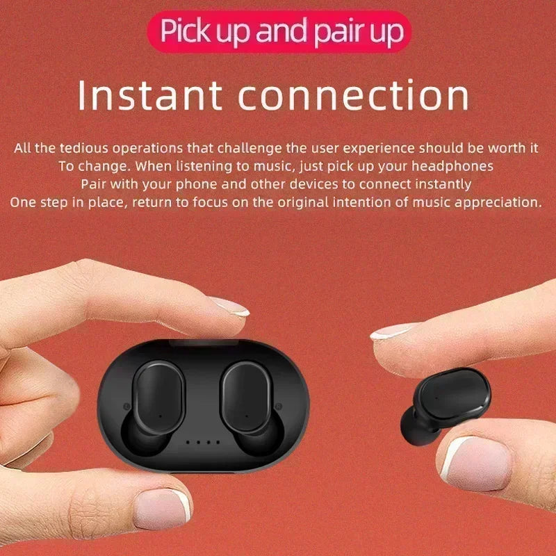 New A6S TWS Wireless Bluetooth Headphones Sports Earbuds Fone Bluetooth Headphones with Microphone Oasis Select