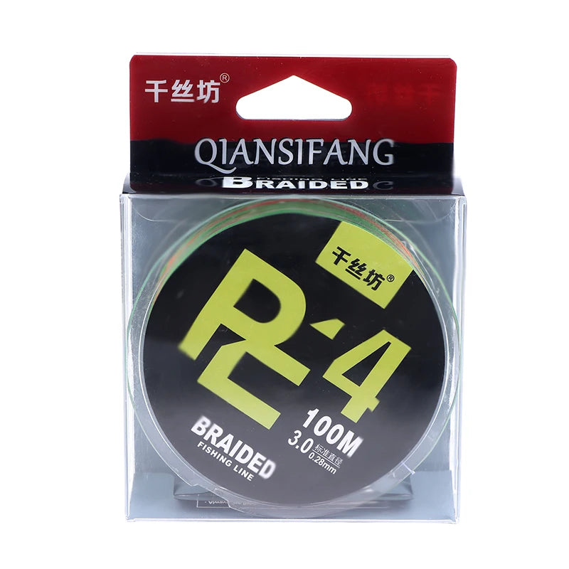 Roll Sea Fishing Line Strong 4 Strand Fishing Line 100M Braided Fishing Line Multifilament Line Carp Fishing Cord Fishing Thread Oasis Select 30 4Strand