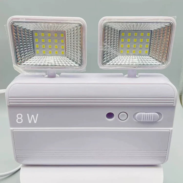 SHINEKNOT Dual Head LED Emergency Light | 360° Auto Power-On