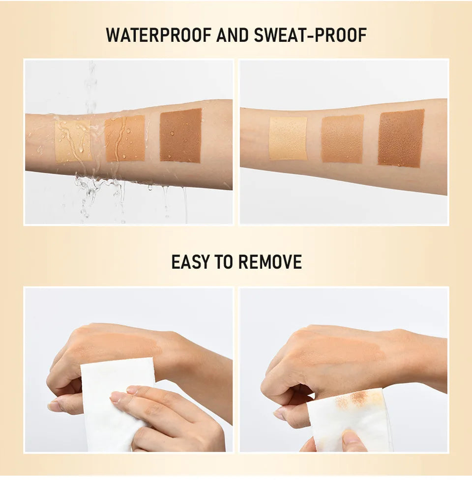 118mlLeg Makeup Concealer Cream, Moisturizing Lightweight Skin Brightener, Even Tone Leg Body Cosmetics Oasis Select