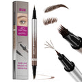 W3W 2-in-1 Waterproof Eyebrow Pen & Brush | Natural Brows