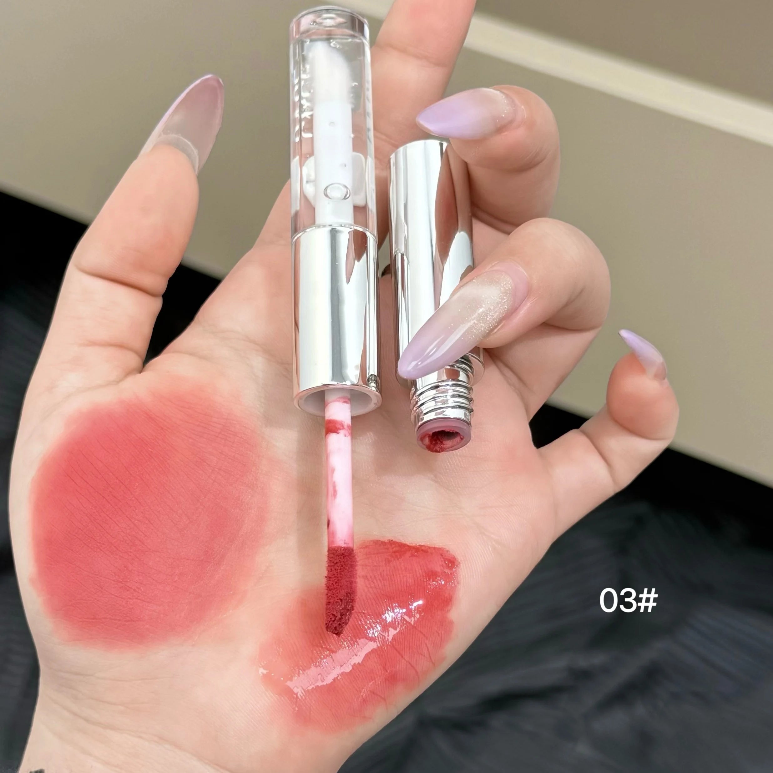 CACE Double-Ended Matte Lipstick & Hydrating Lip Gloss Duo