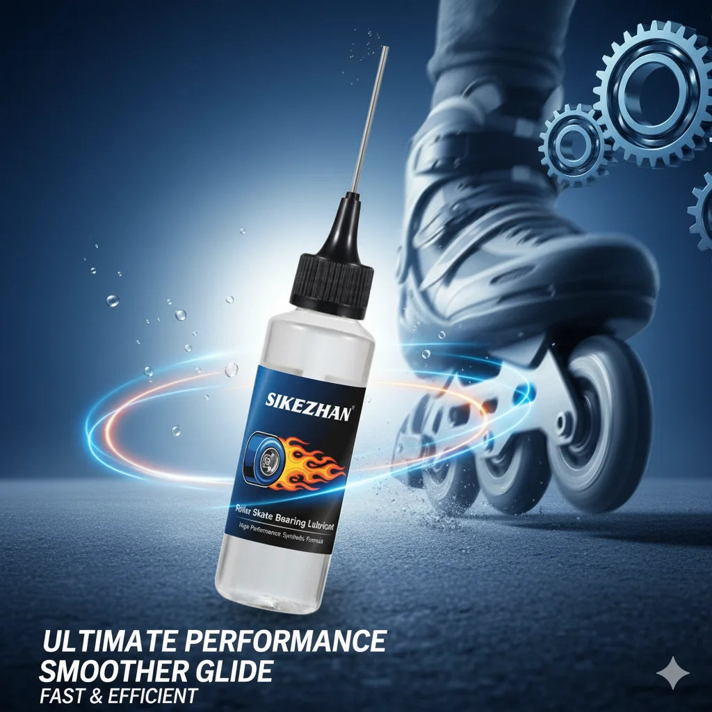Premium Skateboard & Roller Skate Lubricant - High-Speed Bearing Oil, Anti-Rust & Friction Guard - Inline Skates & Noise Reducer Oasis Select