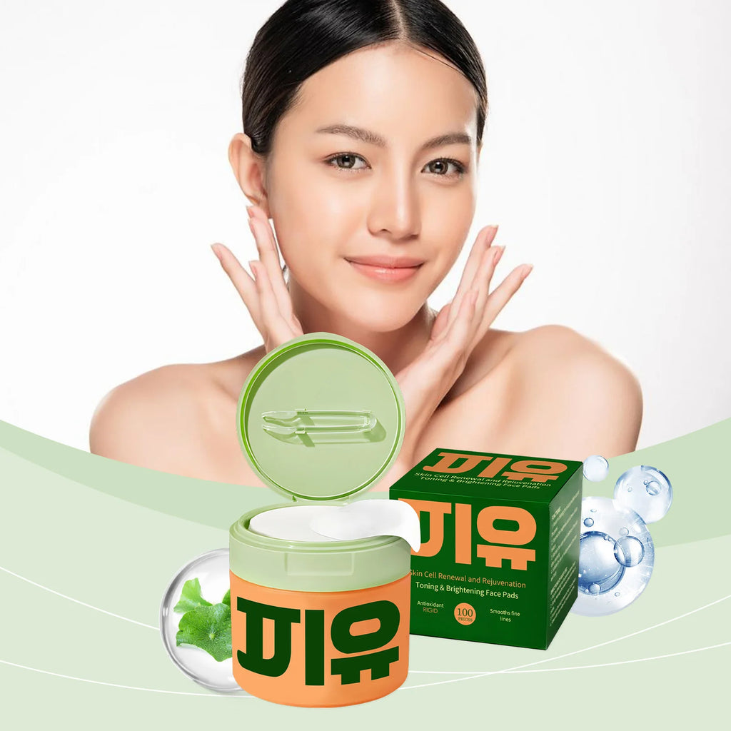 Centella Moisturizing Pads Deep Cleaning Improve Dullness Softening Keratin Brighten Enhance Skin Elasticity Facial Care Pads Oasis Select