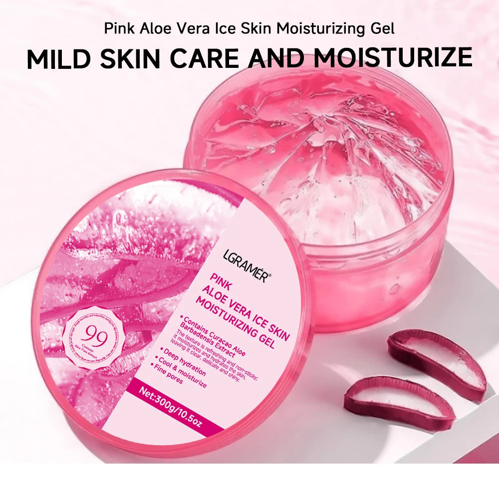Products Face Moisturizing Aloe Vera Gel Cream Acne Treatment Face Cream Sun After Repair Sleeping Mask Face Care Skin Care Tool Oasis Select