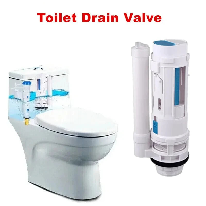 Split Toilet Drain Valve Two-button Toilet Water Outlet Valve Water Tank Dual Flush Fill Drain Flush Cistern Valve Fittings Oasis Select