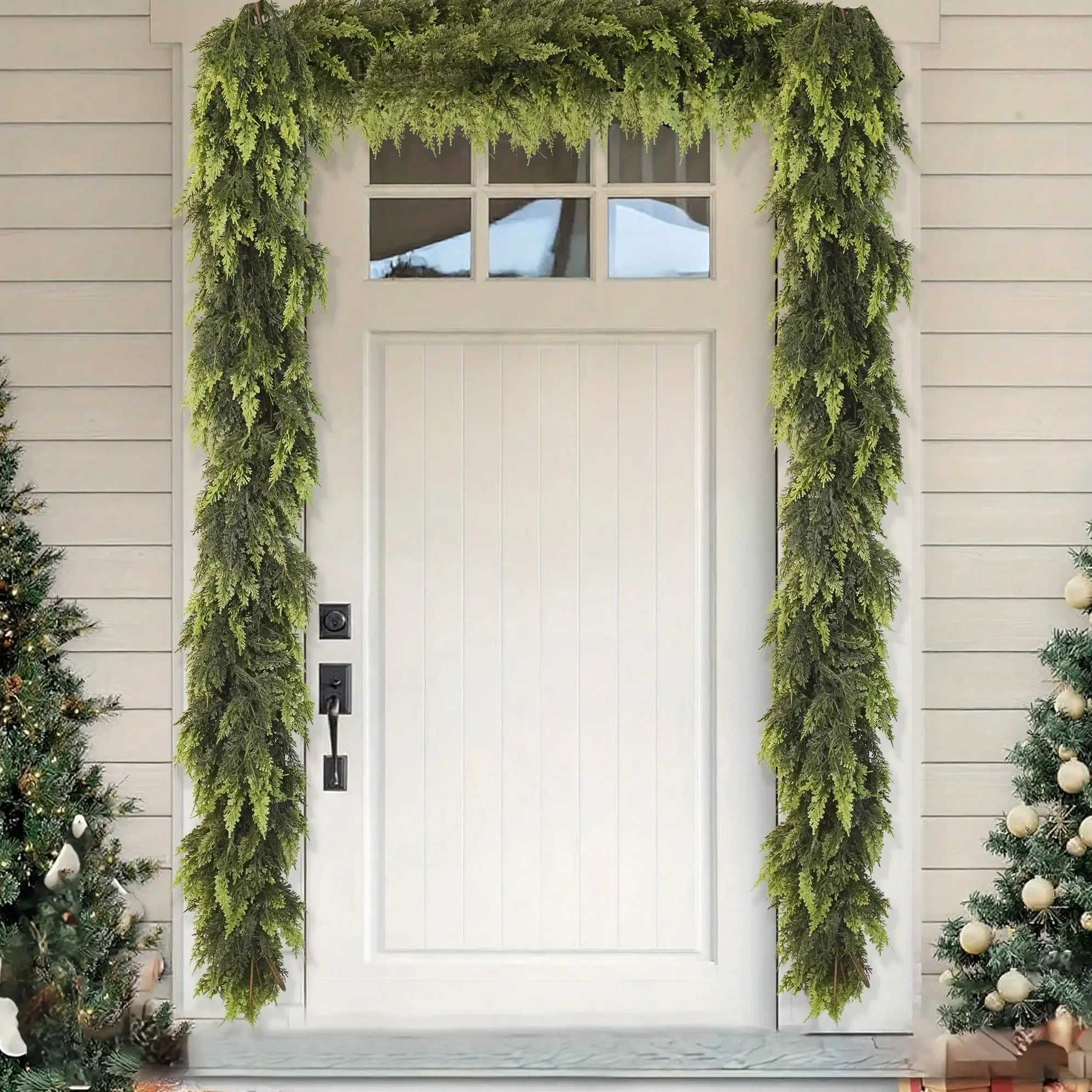 70" Artificial Christmas Garland – Norfolk Pine Cedar, 180cm Christmas Garland Oasis Select