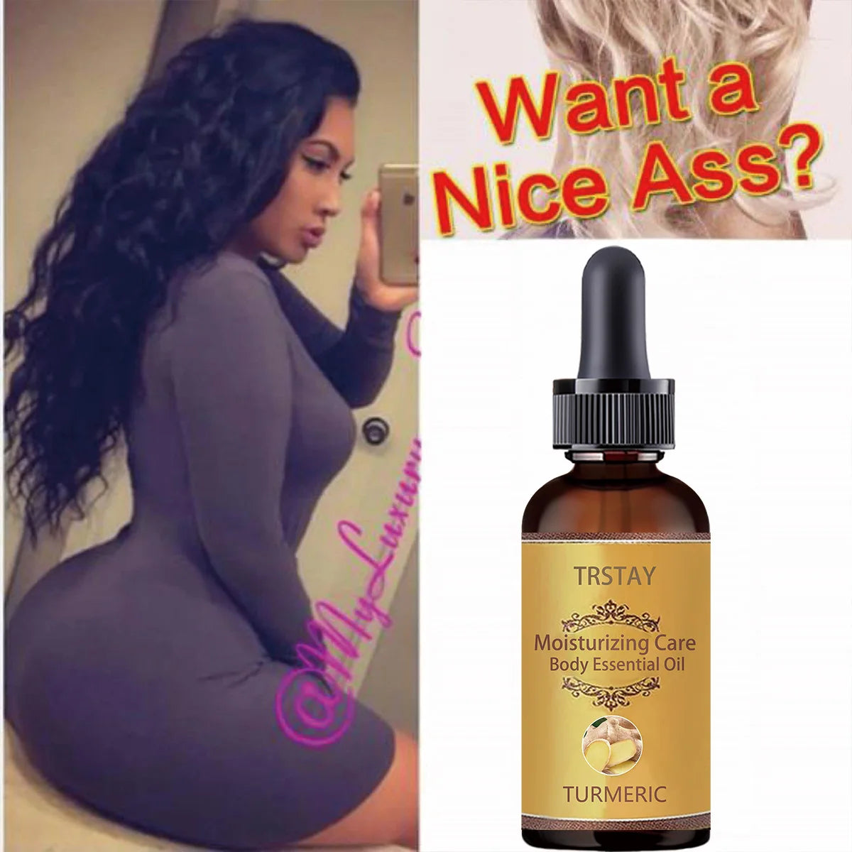 Fat burning spray for weight loss and slimming, big buttocks, lifting buttocks, beauty and big buttocks Oasis Select 50ml
