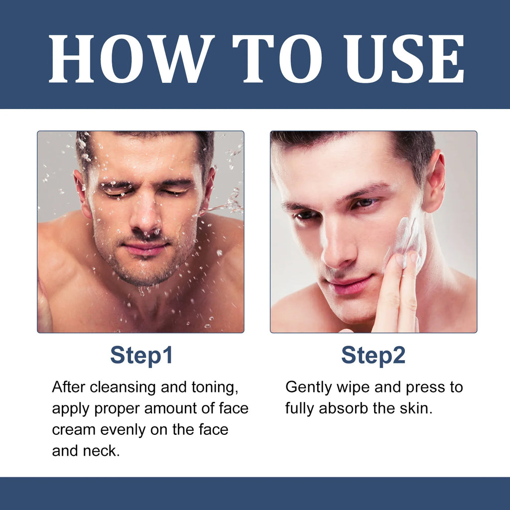 Men's Facial Moisturizing Cream – Hydrate, Nourish & Brighten Men's Face Cream Oasis Select