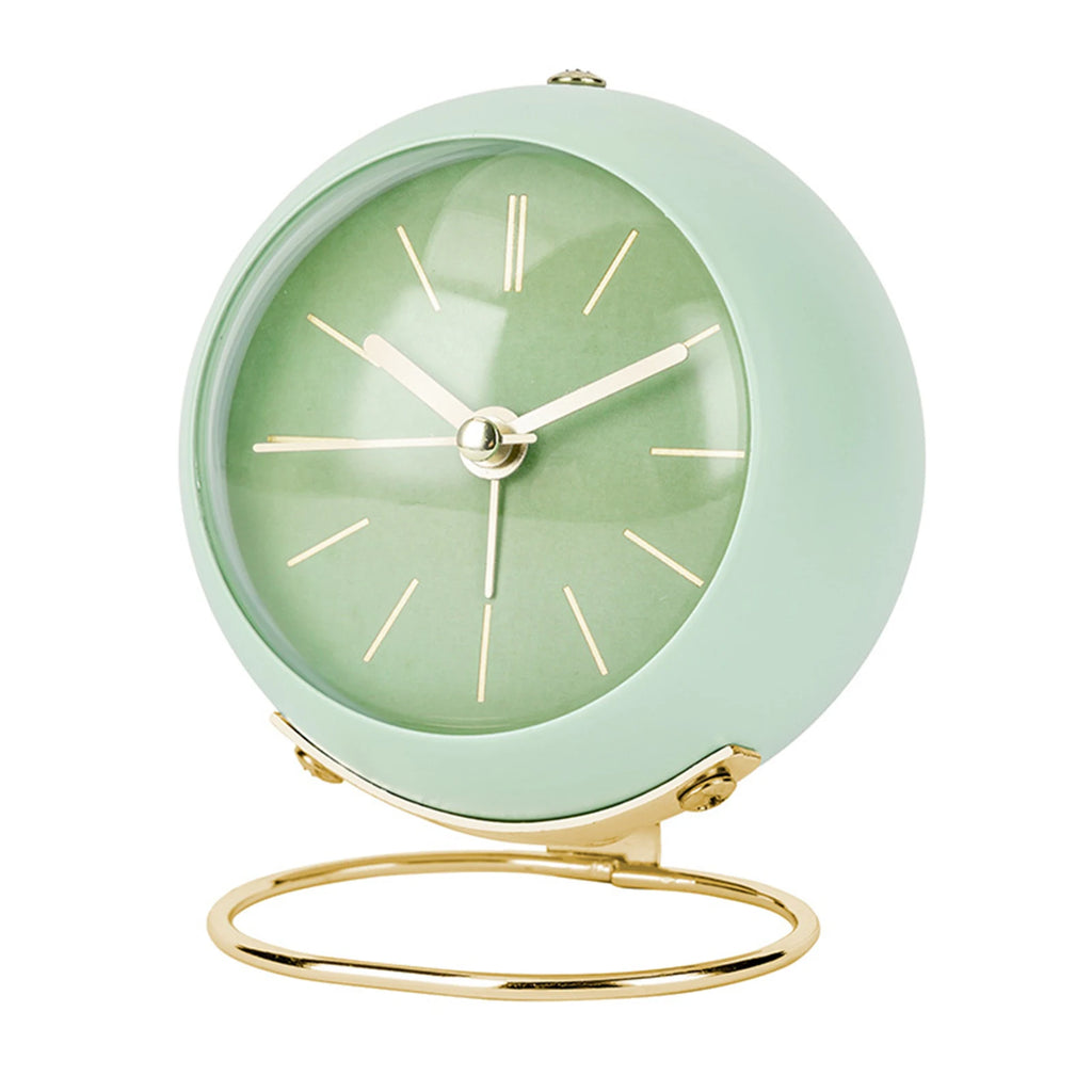 Silent Analog Alarm Clock with Night Light | Luxfacigoo