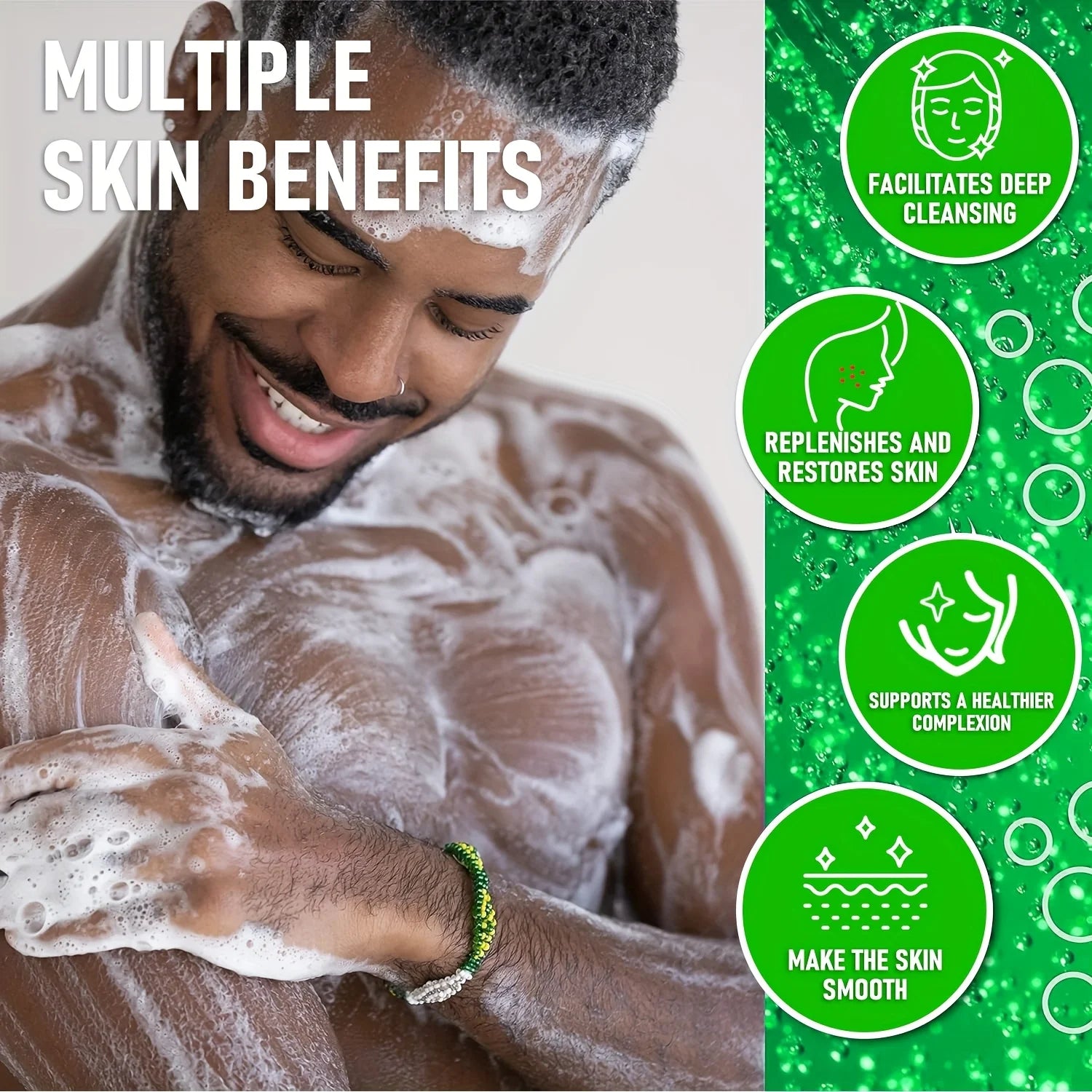 Men's Pine Tar Soap Bar – Deep Cleansing & Moisturizing Body Soap Bar Oasis Select