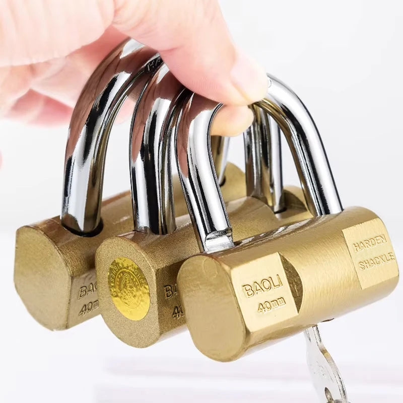 Padlock Small Locks for Luggage Case Locker Home Improvement Hardware 30mm 40mm Include 3Keys Oasis Select