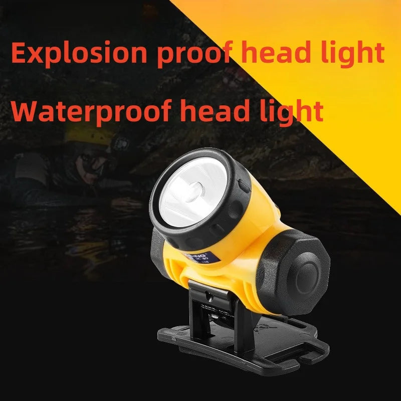 Explosion-Proof LED Headlamp | Waterproof Mining Safety Lamp