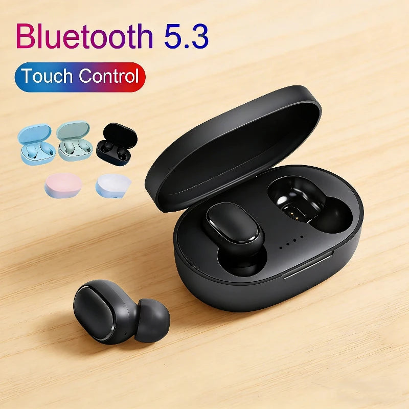 A6S TWS Earphones Wireless Bluetooth 5.3 Headphones Touch Control Earbuds With Mic Earphones Sport Waterproof Headset Oasis Select