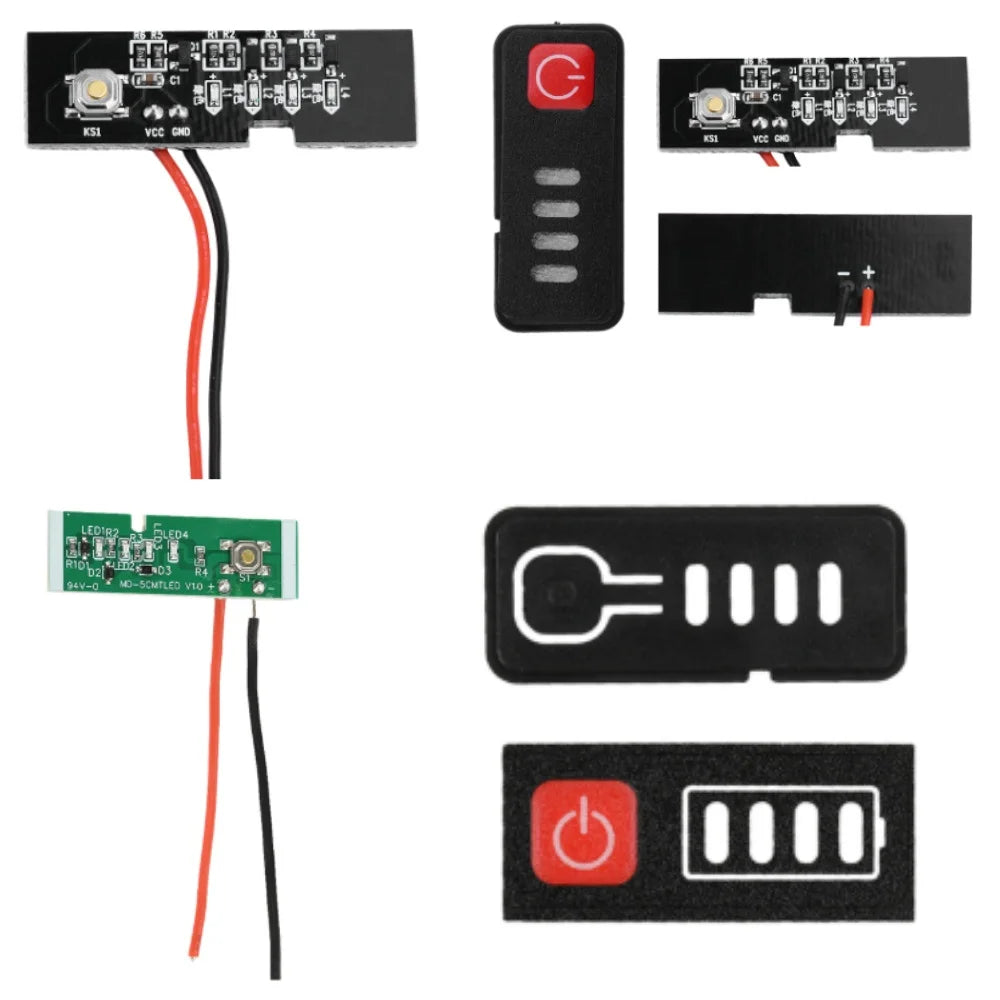 5S 18V 21V Electric Drill Screwdriver Battery Capacity Indicator LED Display 18650 Batteries For Makita Lithium Battery Display Oasis Select