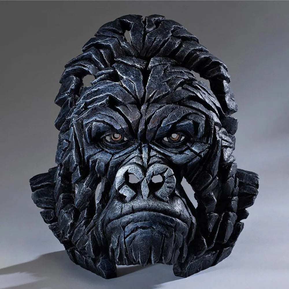Contemporary Animal Scul Animal Sculpture Collection Tiger Bust by of Edge Scenes home decore animal figures ganesha statues Oasis Select